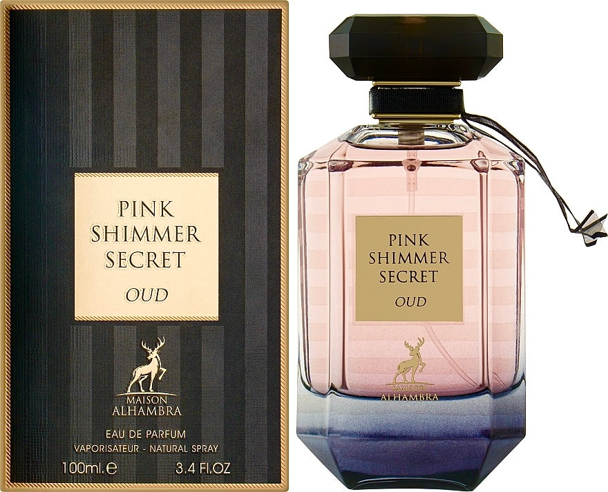 Maison Alhambra Pink Shimmer Secret Oud EDP 100 ml